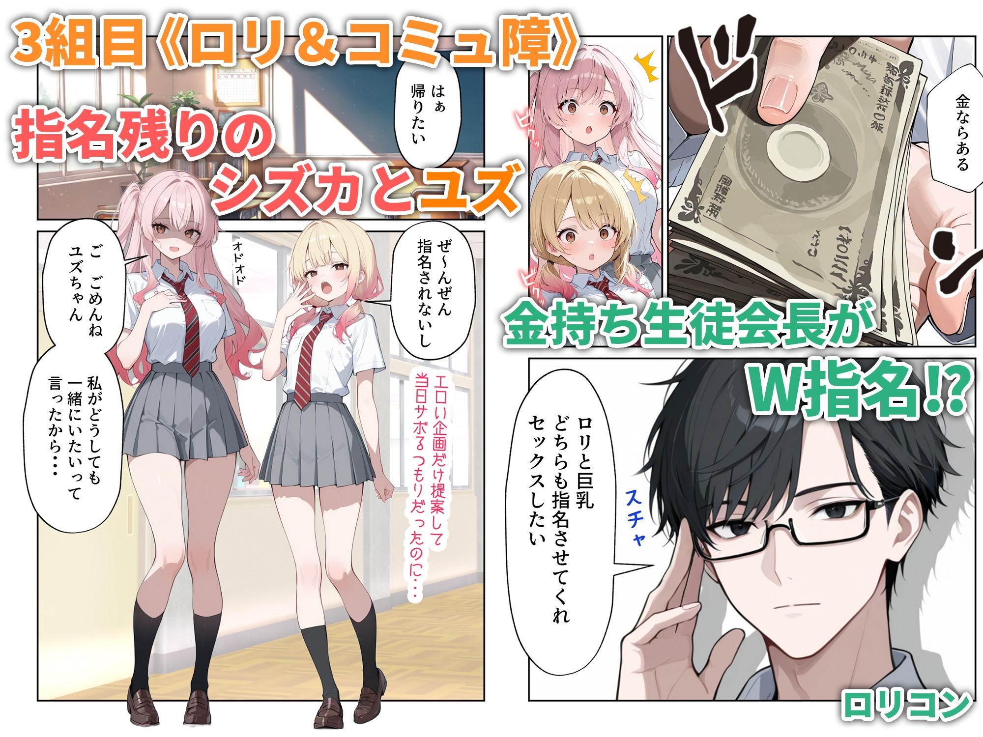 文化祭えっち JKの個室マッサージ喫茶で裏オプ甘々SEX（はーと）9
