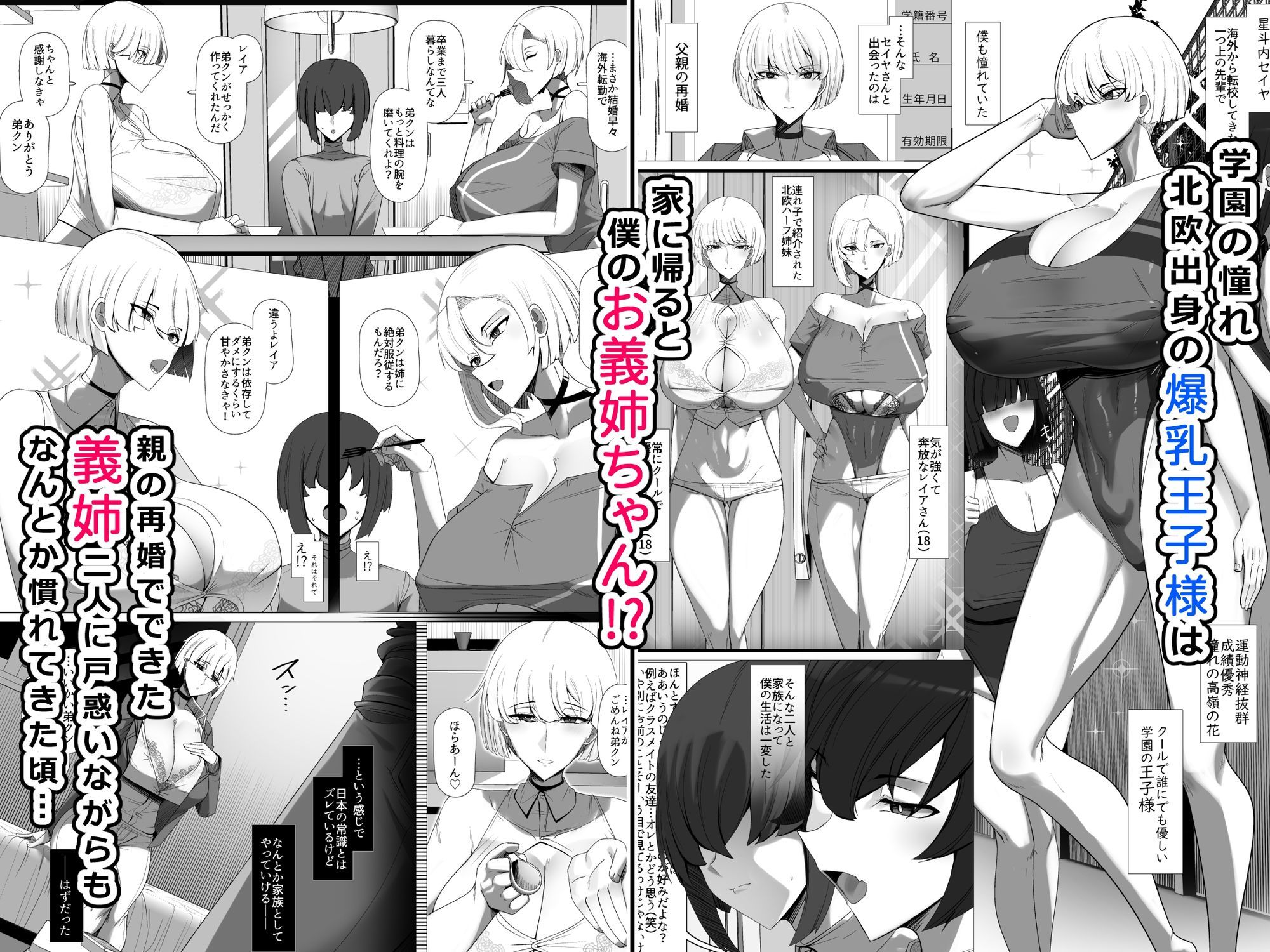 君のお嫁さんは北欧ハーフ王子様系デカチチボーイッシュお義姉ちゃん2