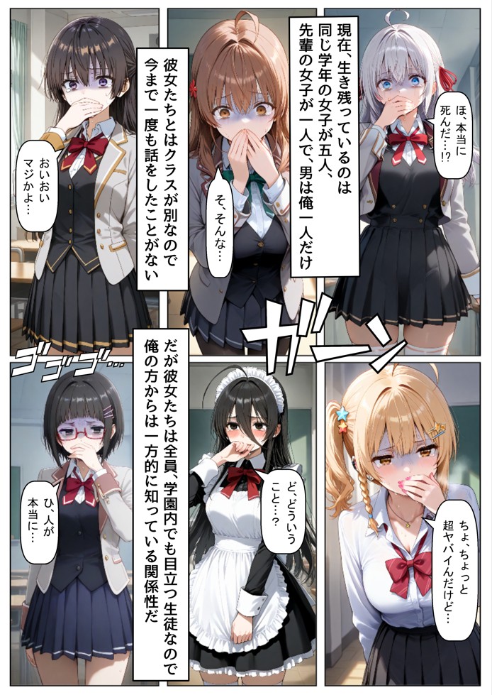 ロシデレ美少女とデスゲーム♂に参加したら《前編》13