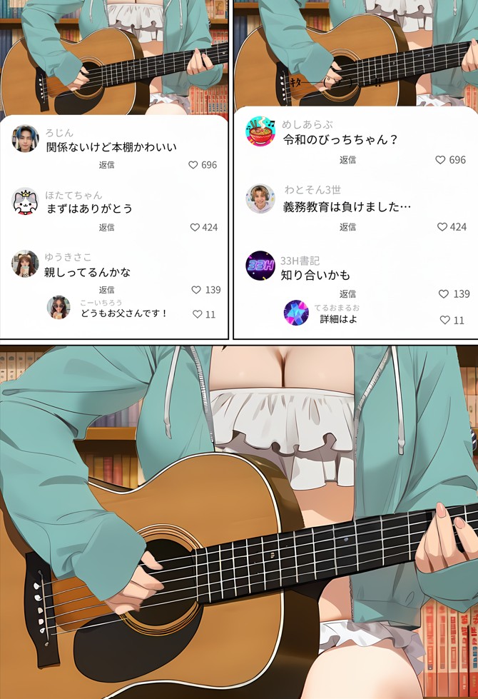 【裏実話】承認欲求に負けた歌好き陰キャkana.（18）、エロ垢転生で担任に身バレ→人生終了のお知らせ?（＾o＾）/www40