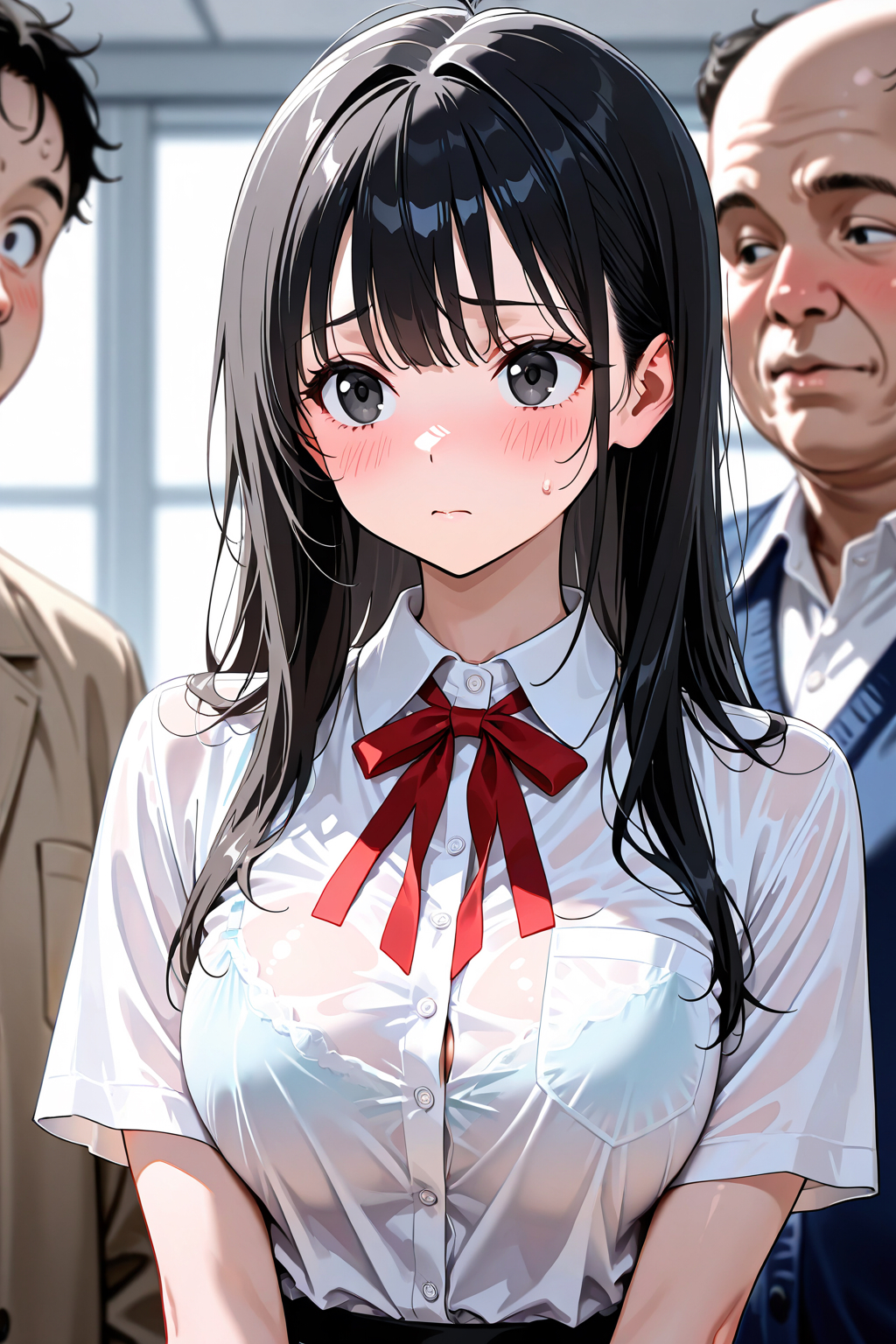 日替り穴当番の子は学校中の教師たちにアヘ顔になるまでイキ堕とされる13