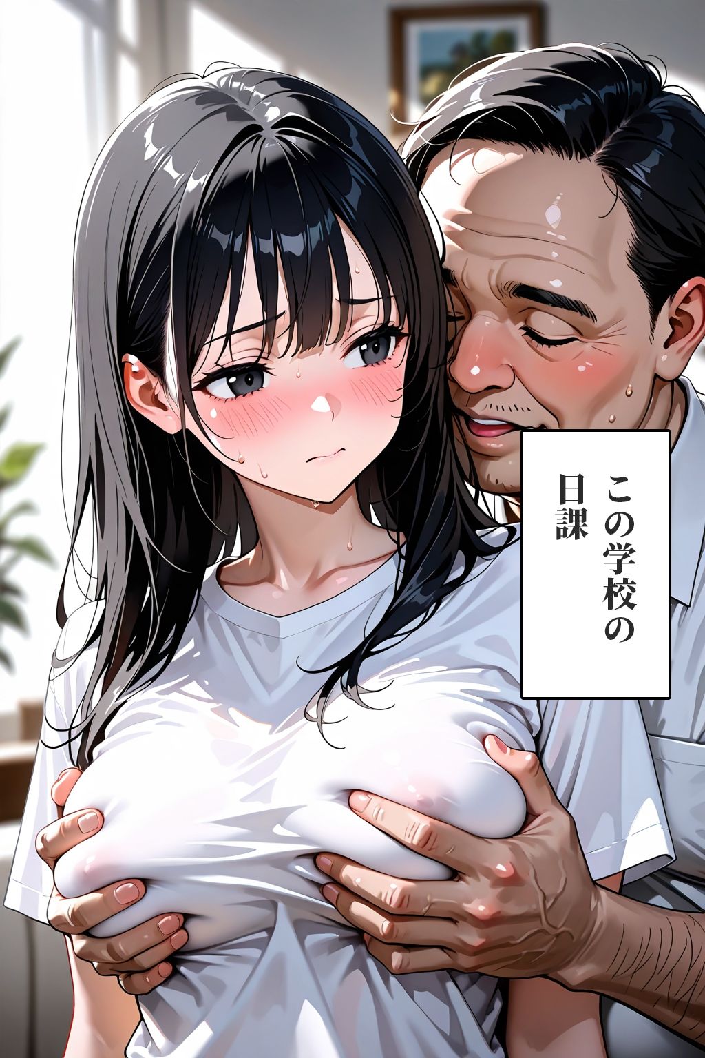 日替り穴当番の子は学校中の教師たちにアヘ顔になるまでイキ堕とされる2