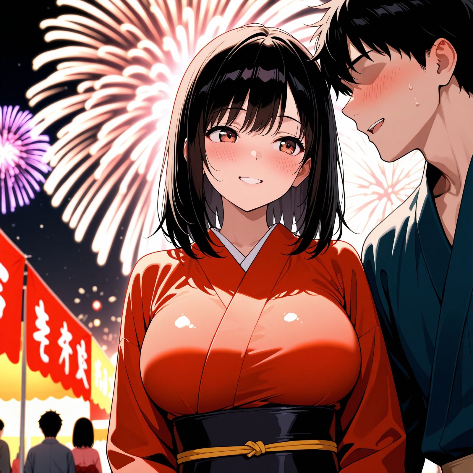 女子校生催●寝取られーあおい夏祭り編ー4