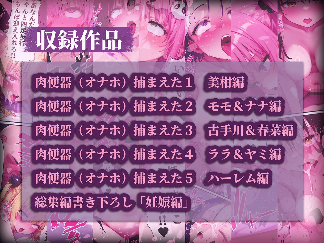 肉便器(オナホ)捕まえた 〜触れて合言葉を言うと生オナホにできるアイテムでヒロインをハントして処女に無責任中出しをキメる〜 総集編10