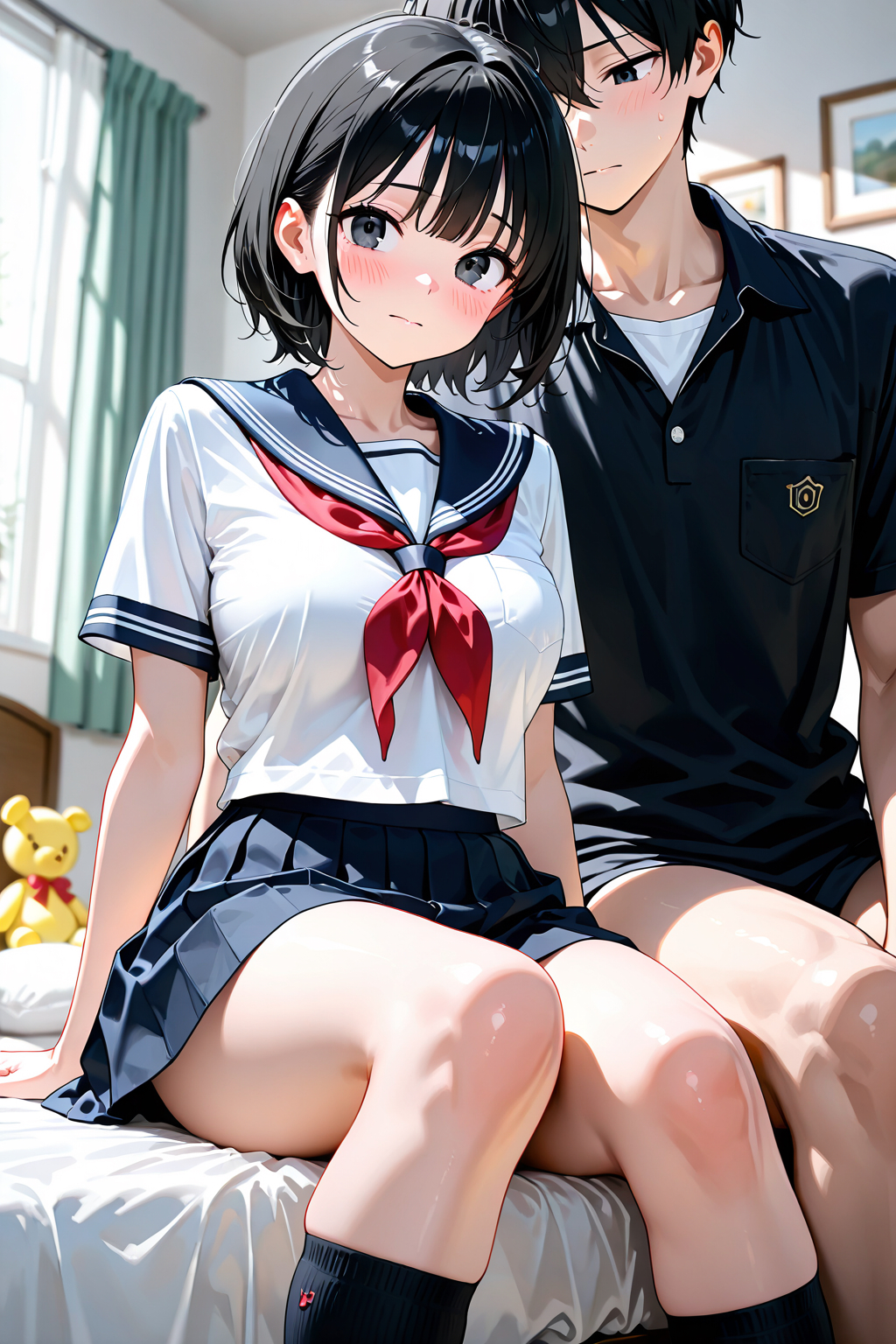 親が旅行中に、妹に我慢できず生でヤリまくった話。12