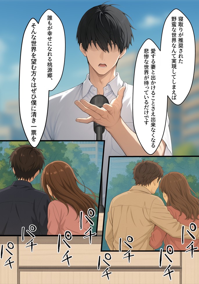 投票率99％！？寝取り派VS純愛派〜勝者の先に待つ日常〜21