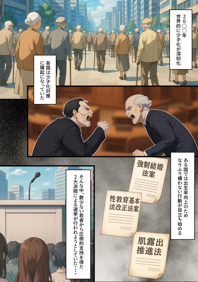 投票率99％！？寝取り派VS純愛派〜勝者の先に待つ日常〜50