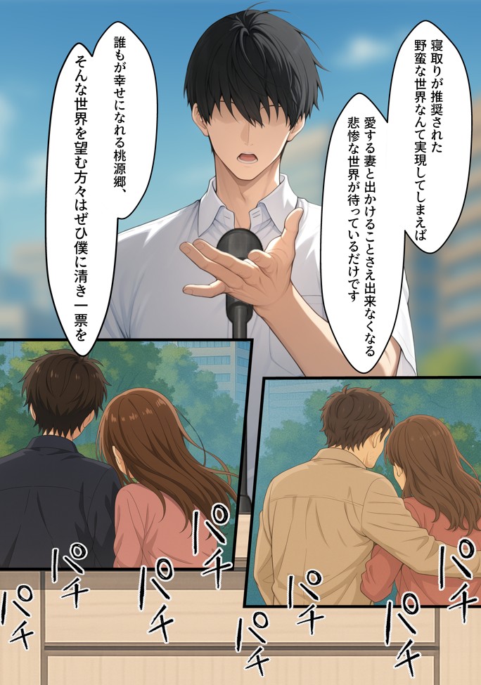投票率99％！？寝取り派VS純愛派〜勝者の先に待つ日常〜58