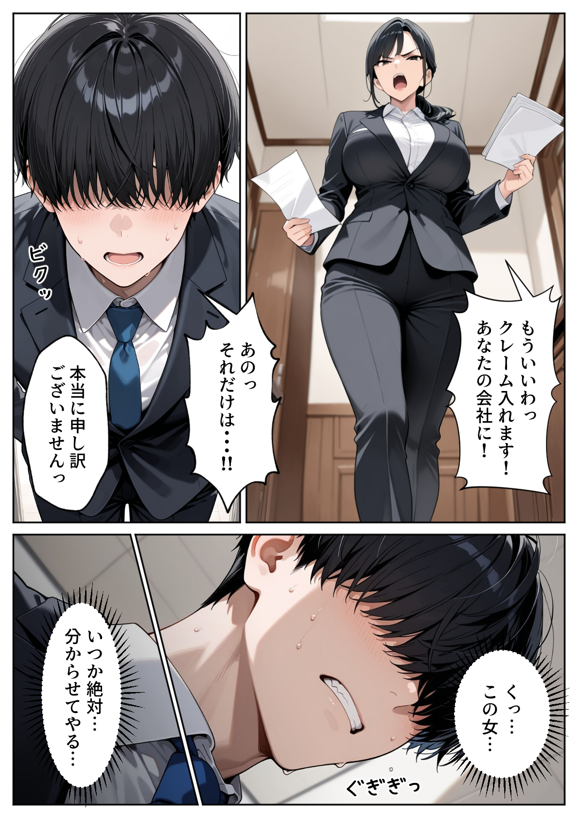 取引先の人妻OLを催●アプリで寝取りました14