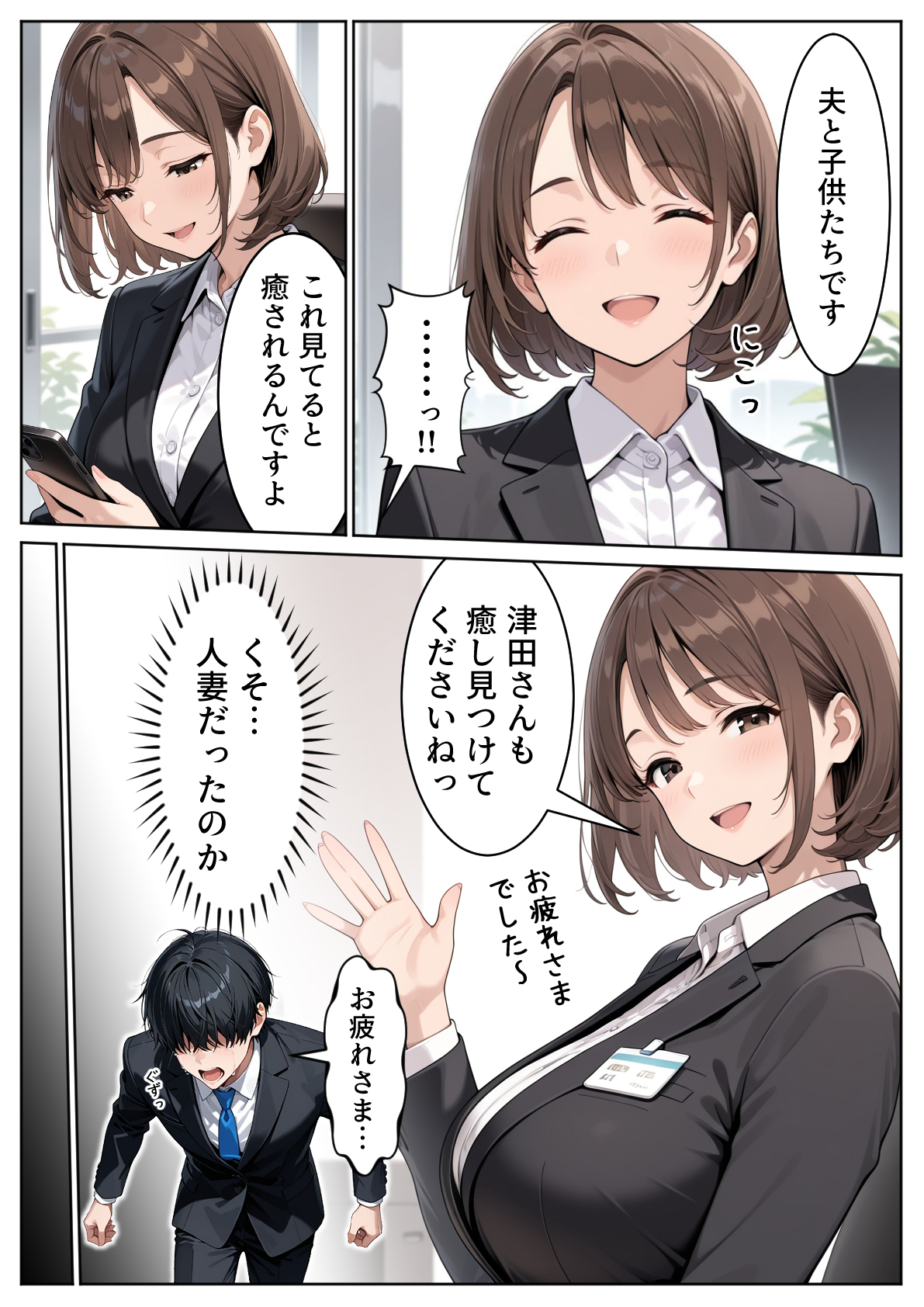 取引先の人妻OLを催●アプリで寝取りました20