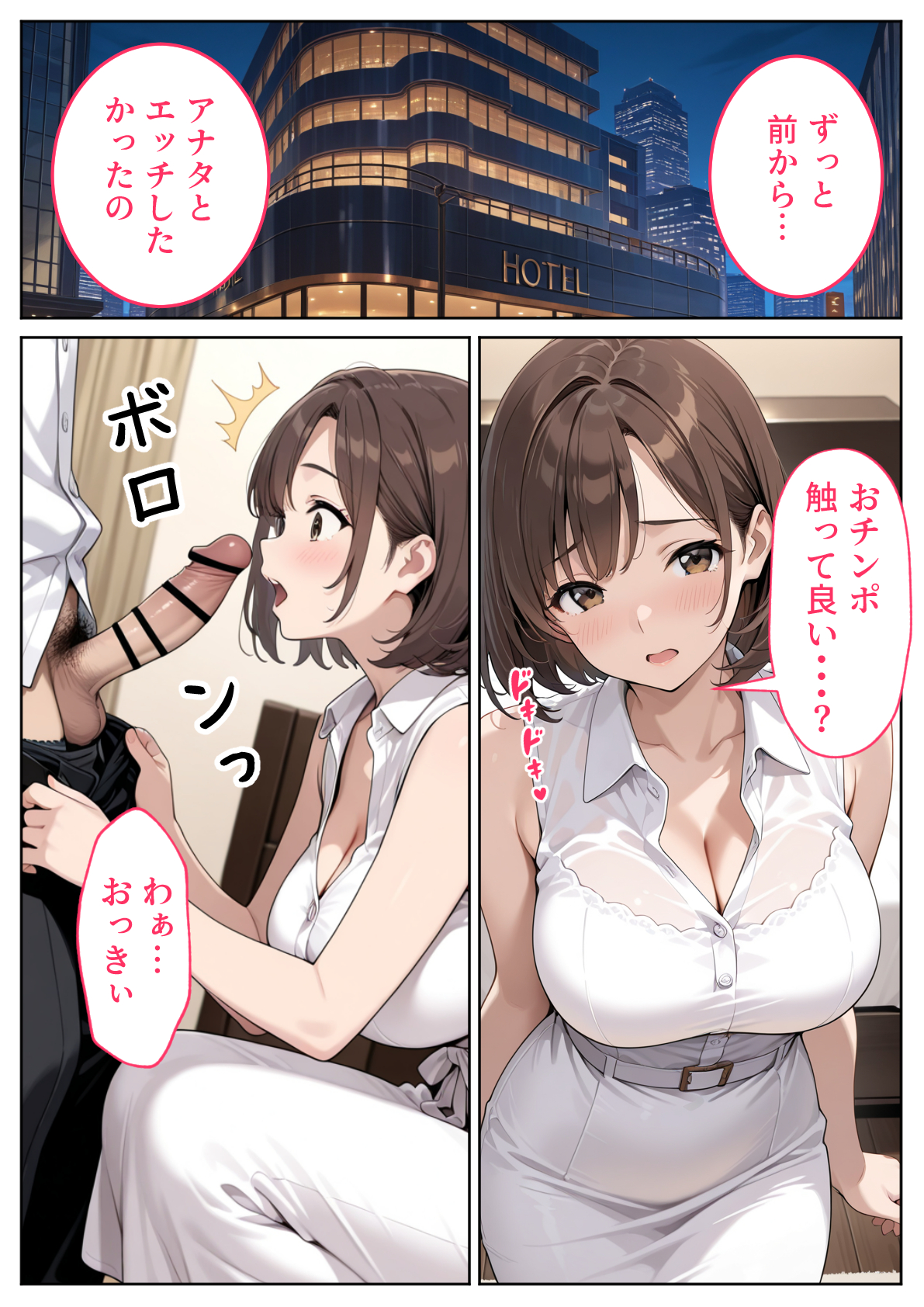 取引先の人妻OLを催●アプリで寝取りました33