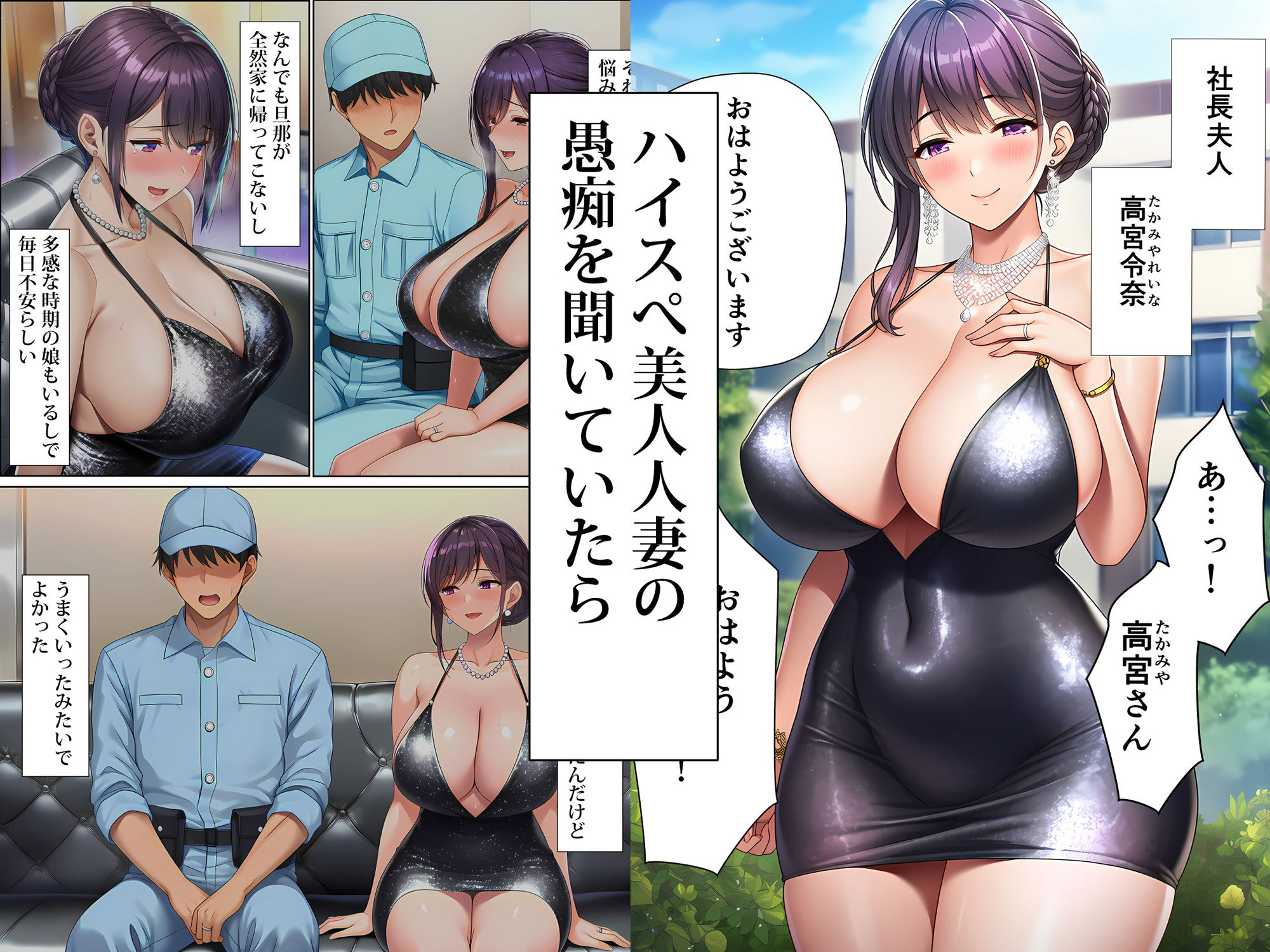 超高級マンション清掃員の俺、仕事ついでにハイスペ美人居住者たちの愚痴を聞いていたら完全合意の中出しハーレム生活を送ってしまう3