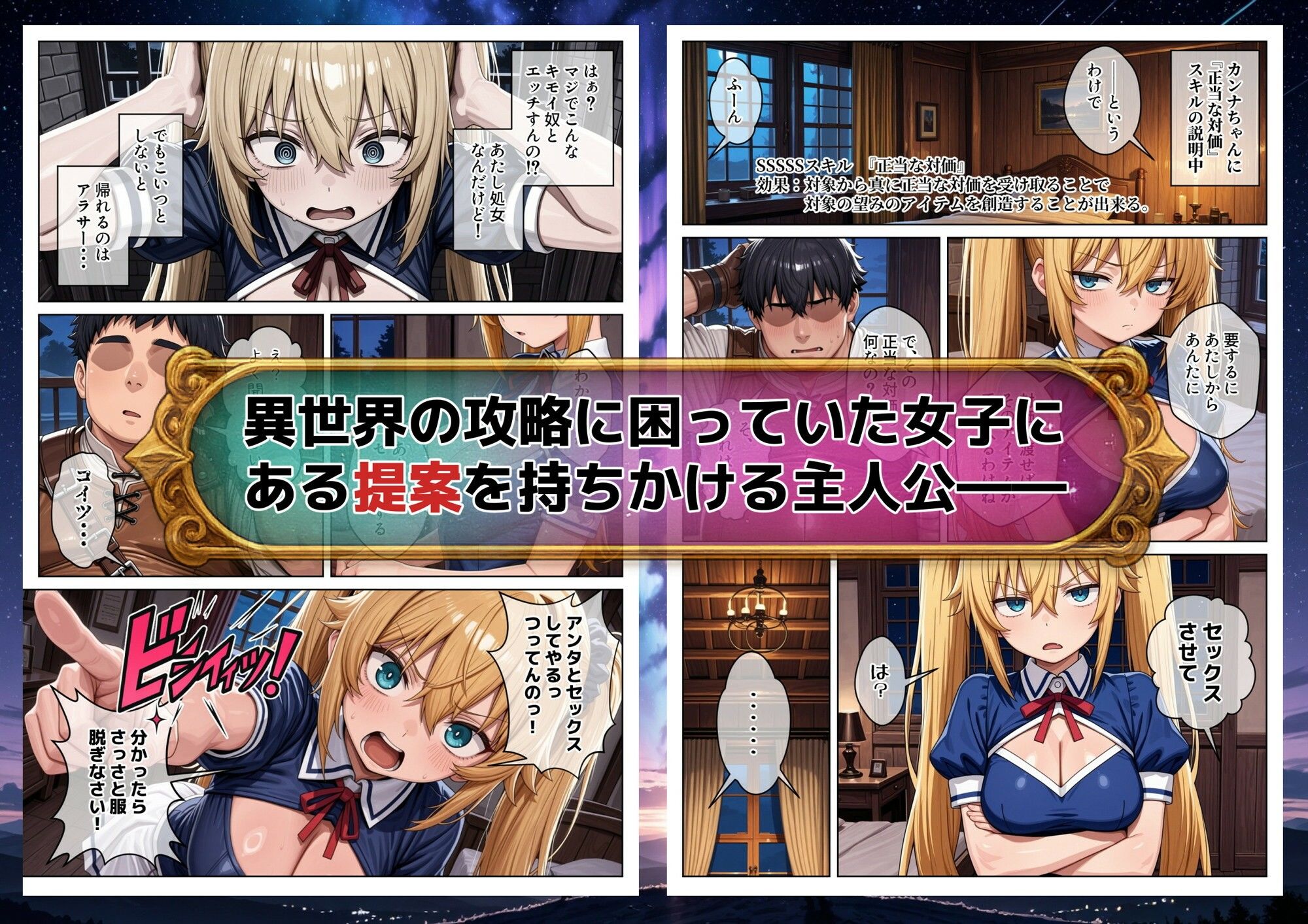 異世界で『正当な対価』スキルを得た俺 対価としてセックスを要求する6