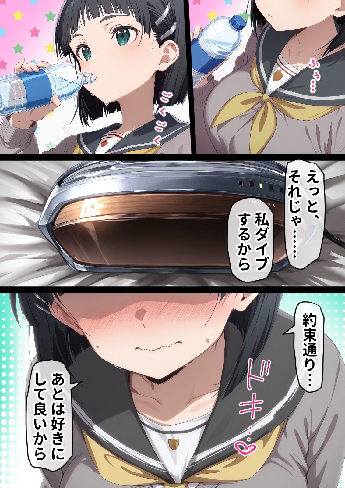 寝取られ堕ちるヒロイン SA〇 直葉 -無防備ま◯こをタダでヲタクが使わせて貰う話-21