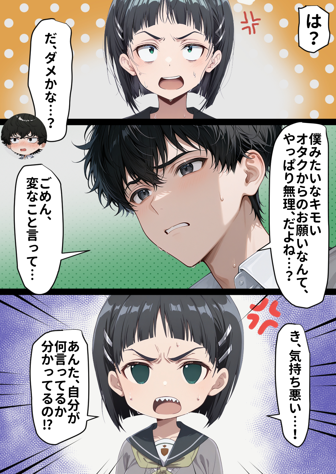 寝取られ堕ちるヒロイン SA〇 直葉 -無防備ま◯こをタダでヲタクが使わせて貰う話-34