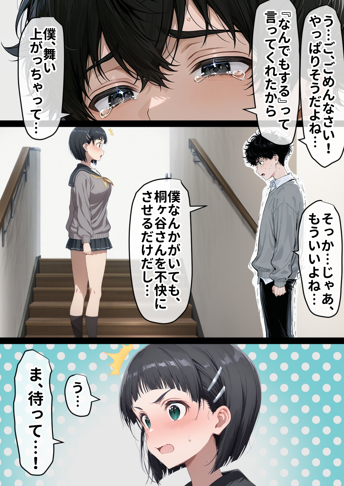 寝取られ堕ちるヒロイン SA〇 直葉 -無防備ま◯こをタダでヲタクが使わせて貰う話-35