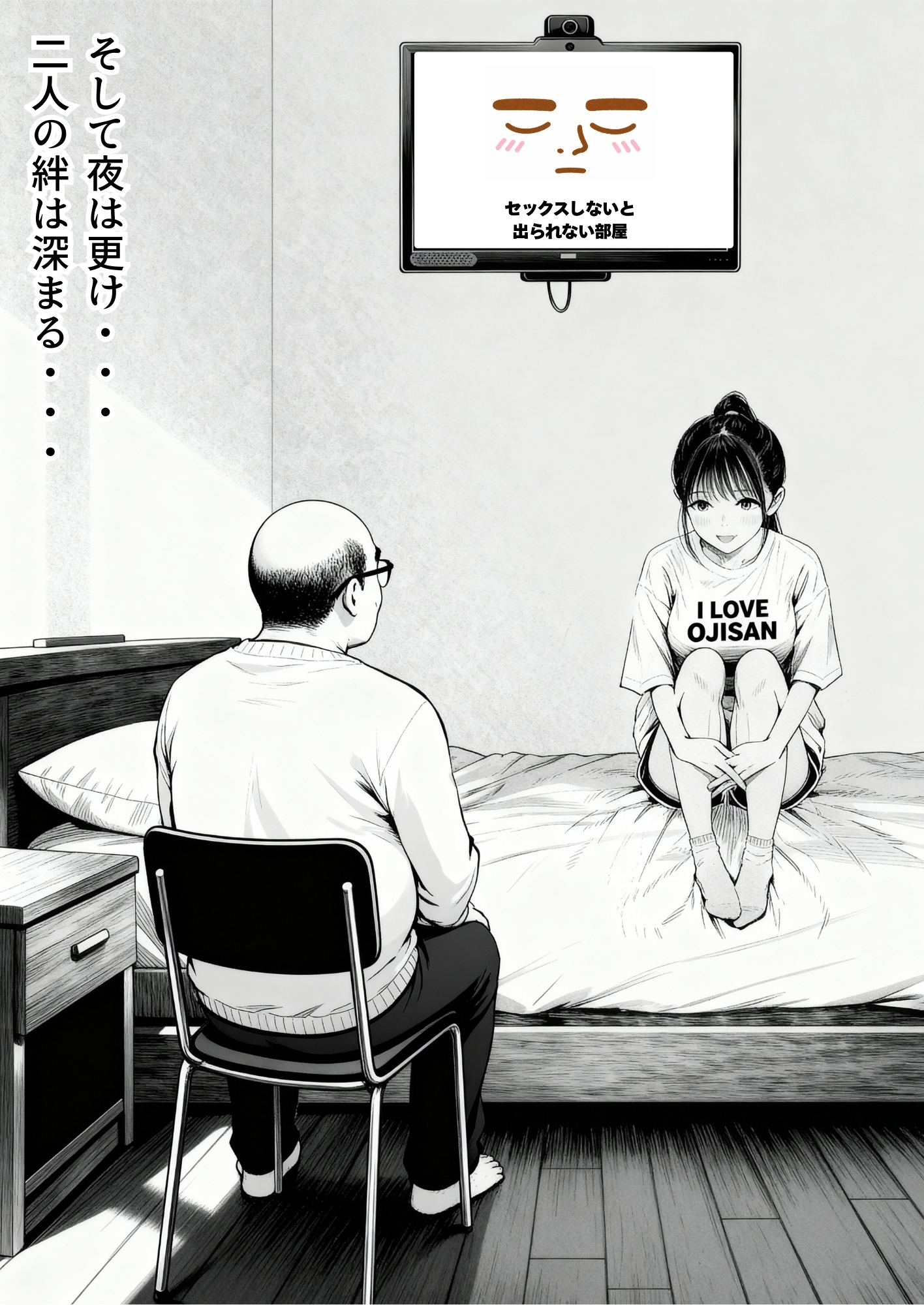 セックスしないと出られない部屋に娘の親友と閉じ込められたんだが・・・38