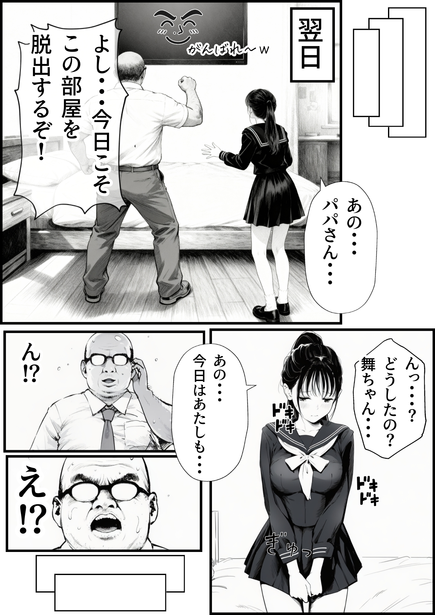 セックスしないと出られない部屋に娘の親友と閉じ込められたんだが・・・43