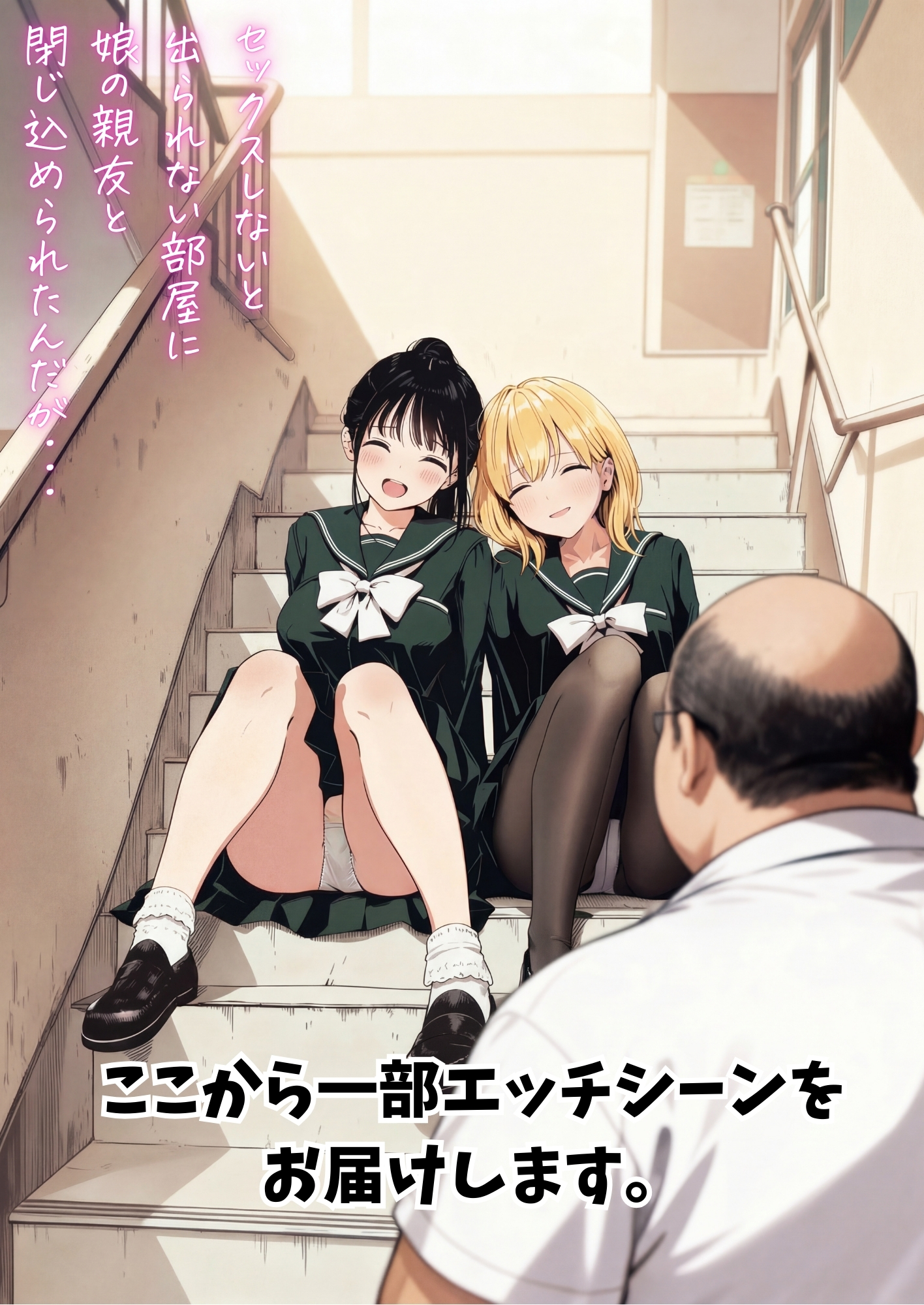 セックスしないと出られない部屋に娘の親友と閉じ込められたんだが・・・80