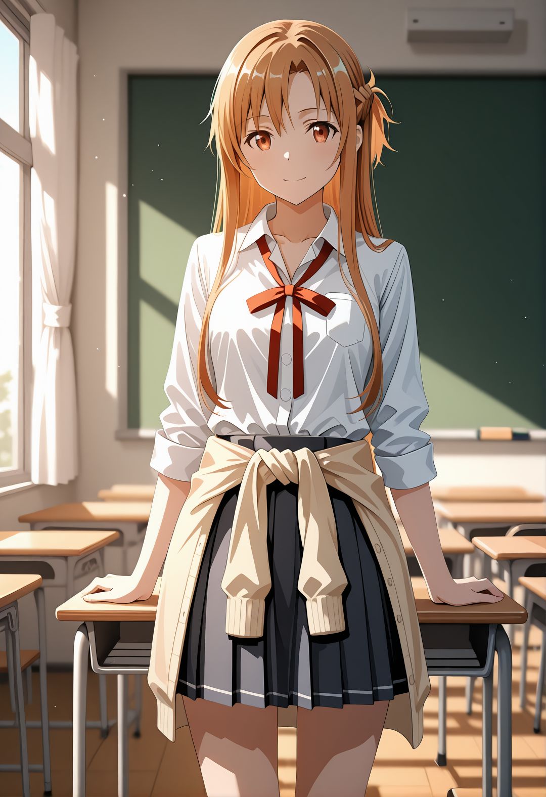 【242枚】ア〇ナ催●学園性活〜結城明〇奈が教室・プール・トイレで完全服従イチャラブ調教〜2