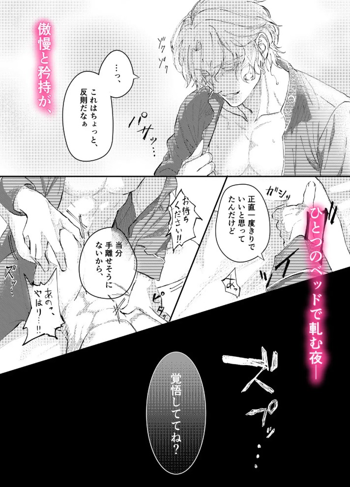 『貴方に従い、貴様に抗う。』〜絶対に堕ちない気高い剣聖が、交換条件で嫌いな主君に屈辱的に犯される漫画〜【初夜編】5