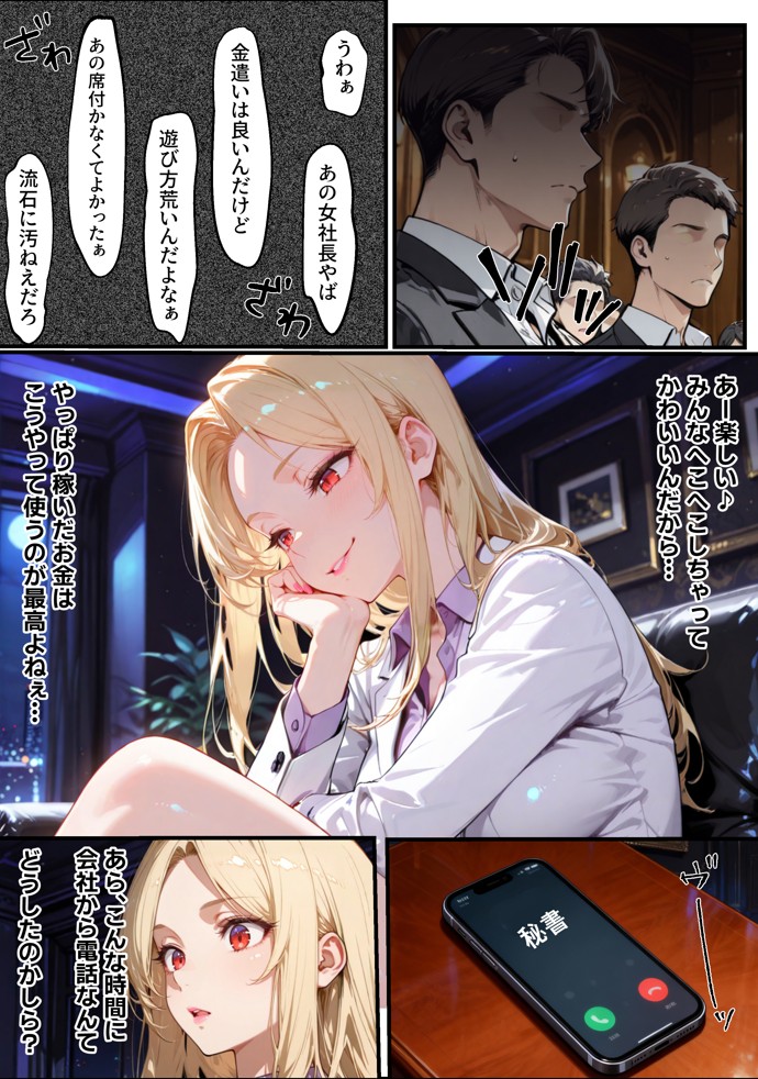 ホス狂い女社長、おち〇ぽ100本抜かないと出られない部屋、全員抜くまで帰れません!18