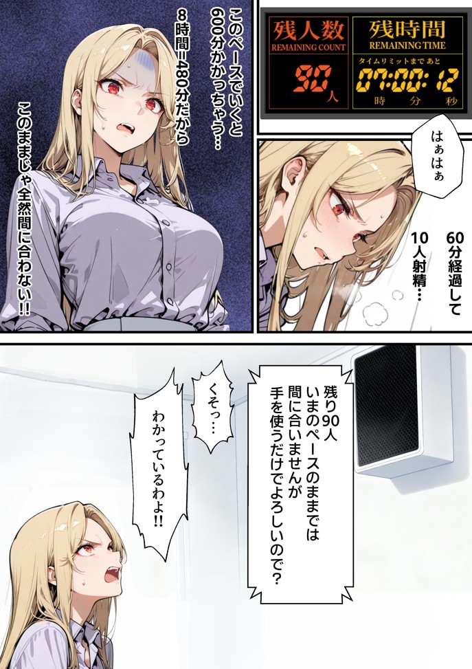 ホス狂い女社長、おち〇ぽ100本抜かないと出られない部屋、全員抜くまで帰れません!38