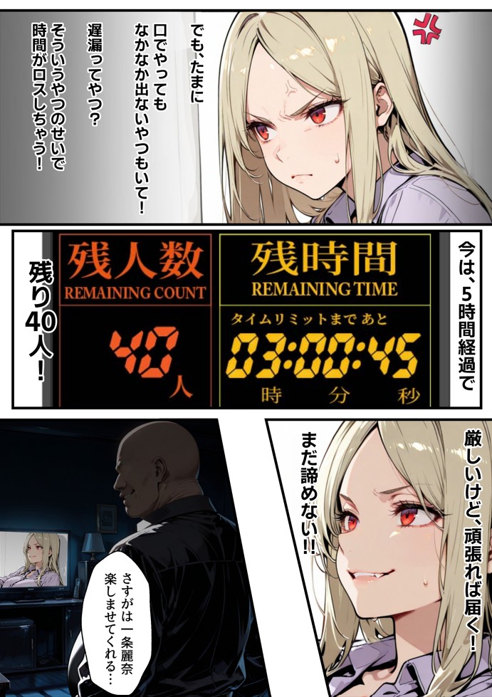 ホス狂い女社長、おち〇ぽ100本抜かないと出られない部屋、全員抜くまで帰れません!46