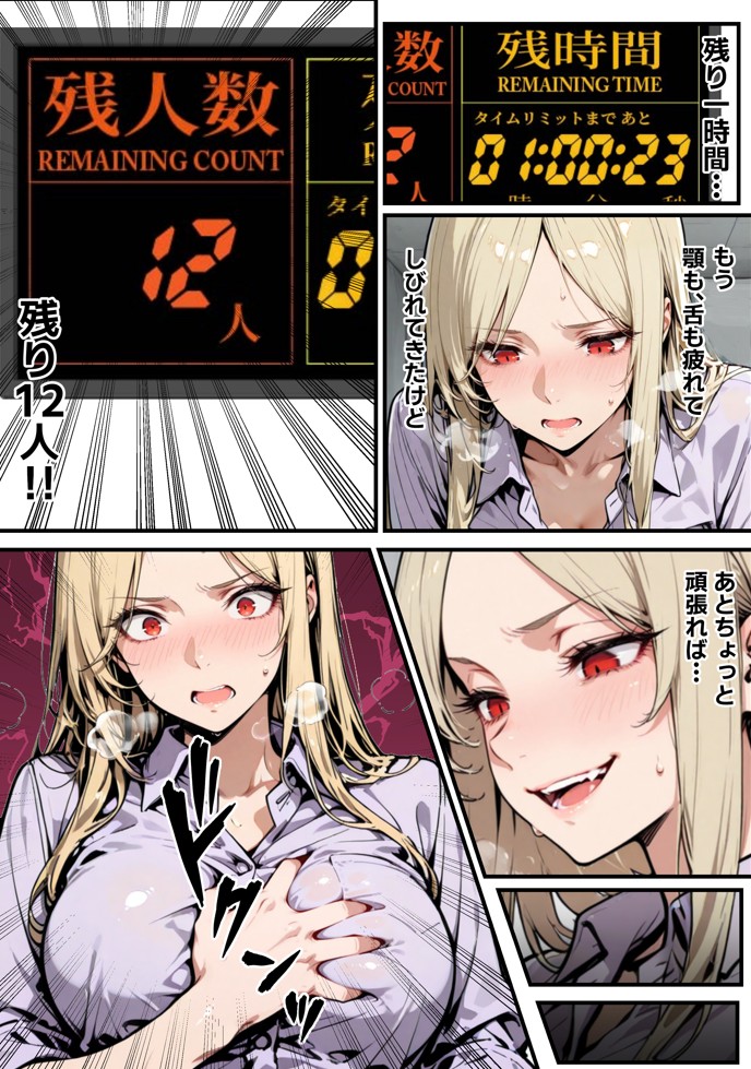 ホス狂い女社長、おち〇ぽ100本抜かないと出られない部屋、全員抜くまで帰れません!47