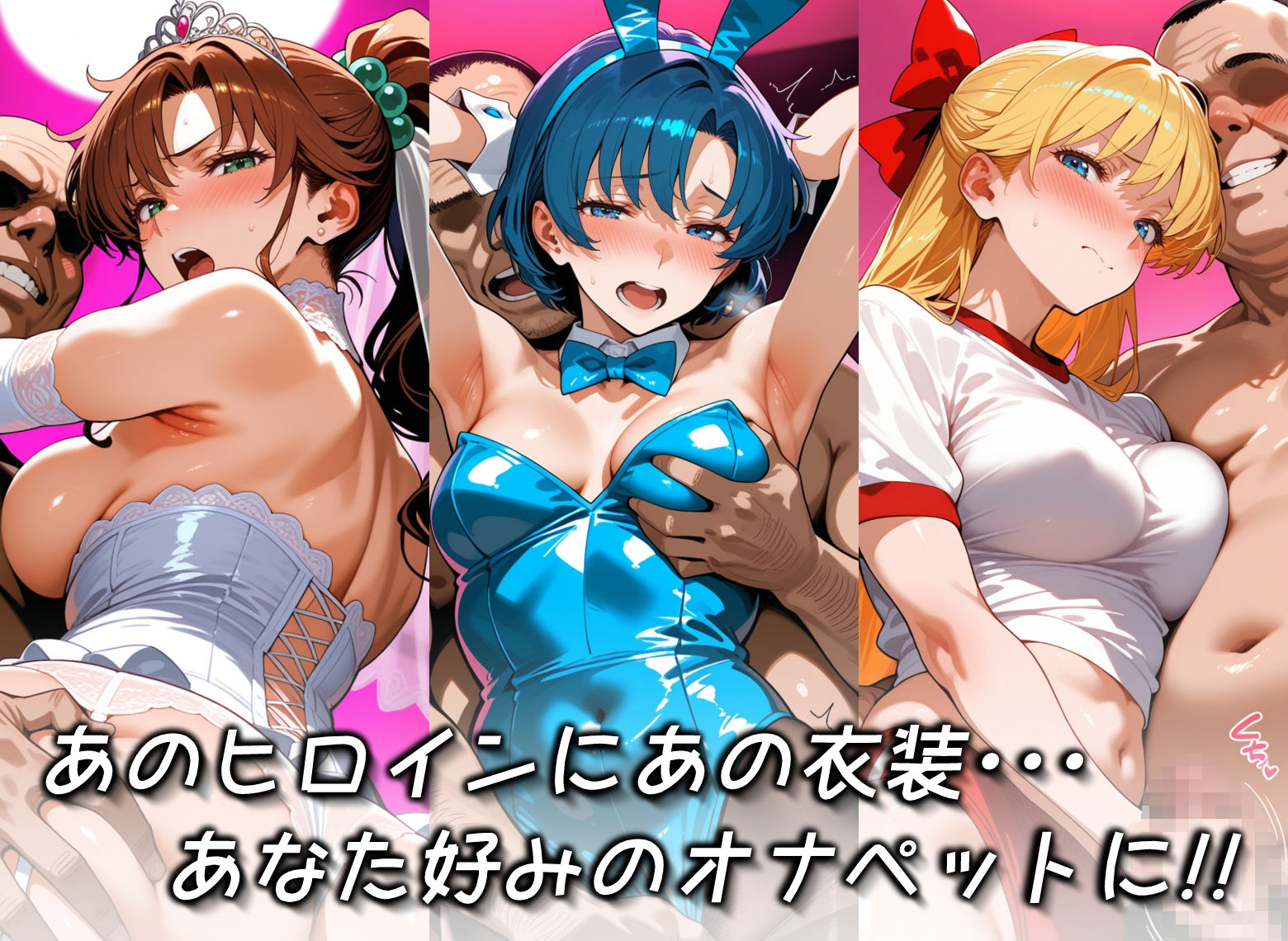 キセカエオナペット -美少女戦士セーラ◯ムーン篇-2