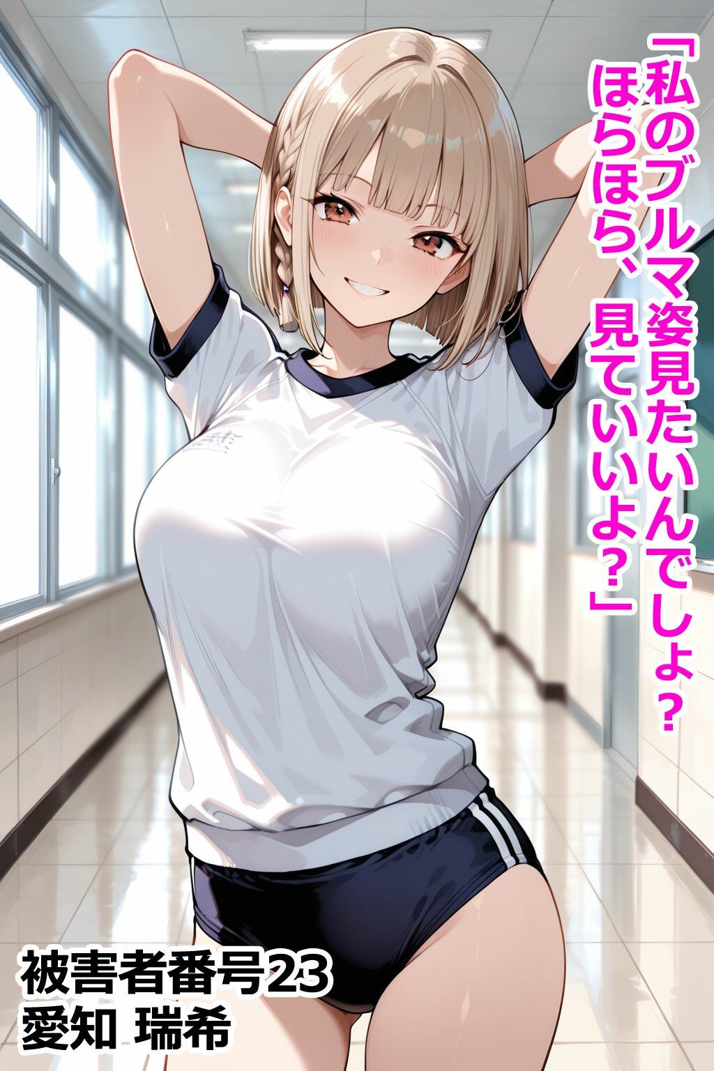 巨乳学園レ〇プ事件被害者録Vol.2 即出し2コマ7