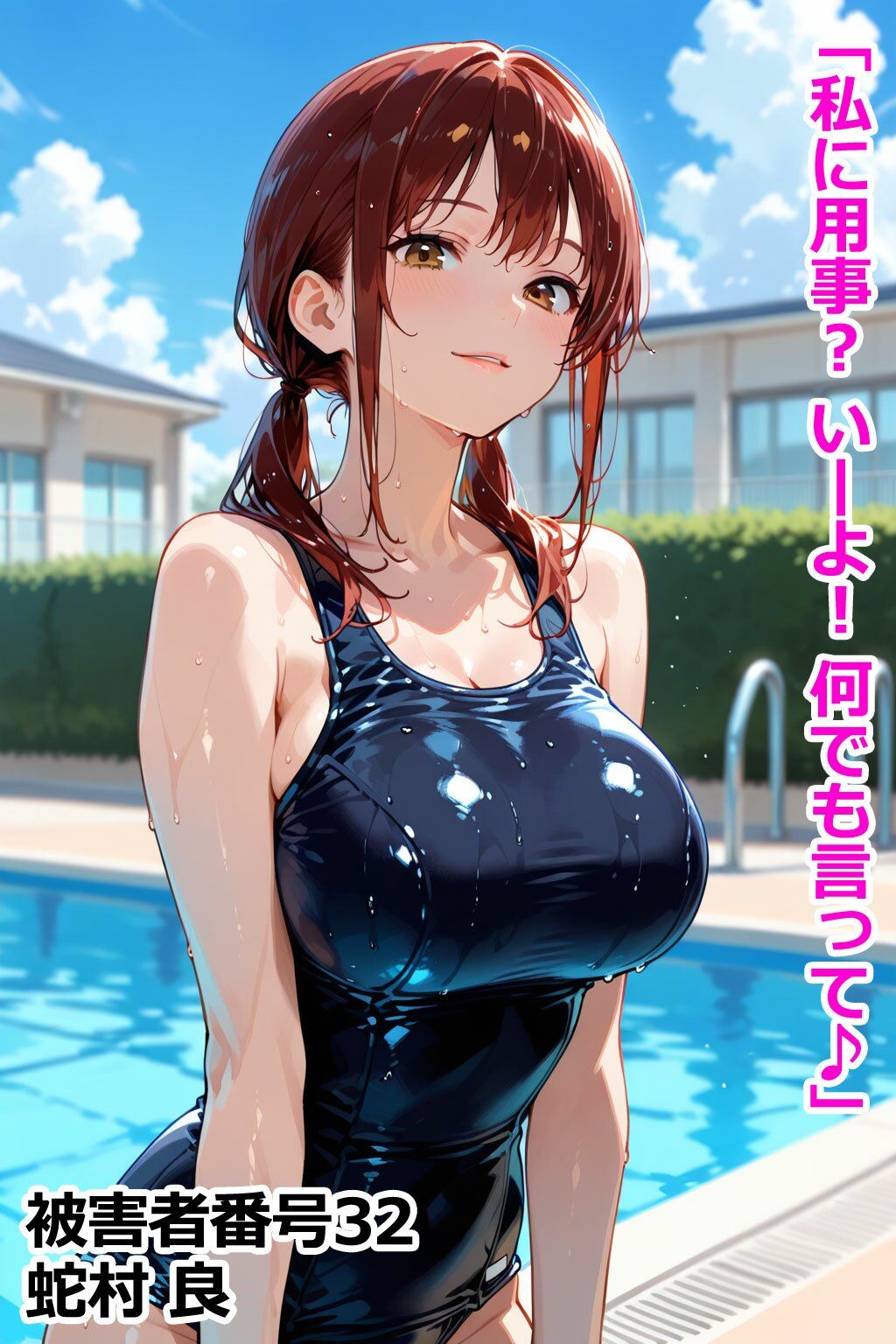 巨乳学園レ〇プ事件被害者録Vol.2 即出し2コマ9