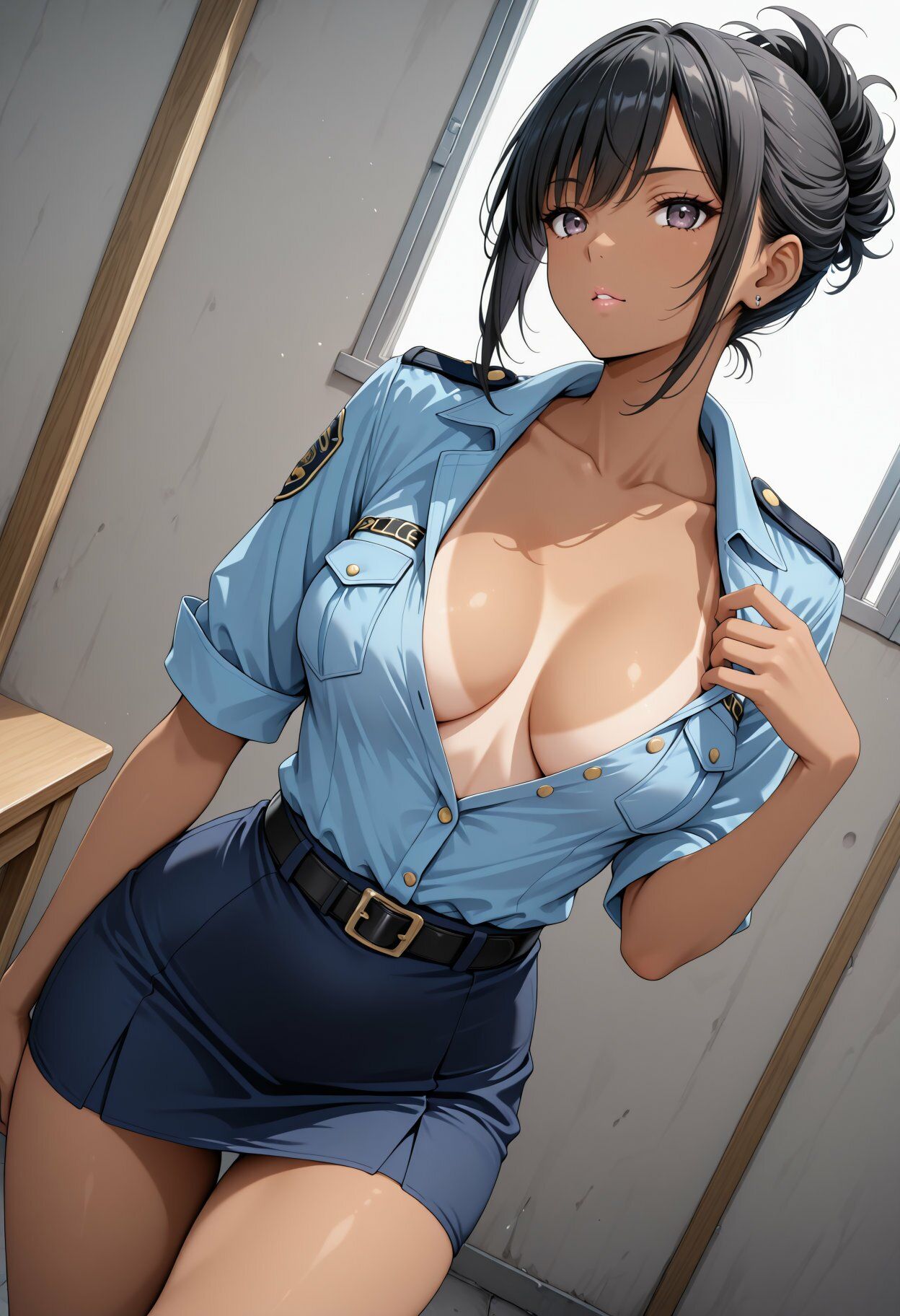 女警察官が特殊訓練を受けることになった 徳島恵子3