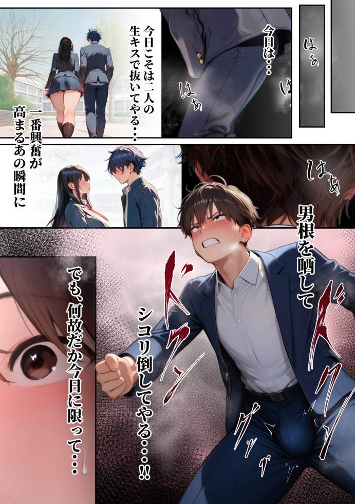 同じクラスの巨乳黒髪女神の心に空いた穴をオレの穢れた巨根でアナウメする話18