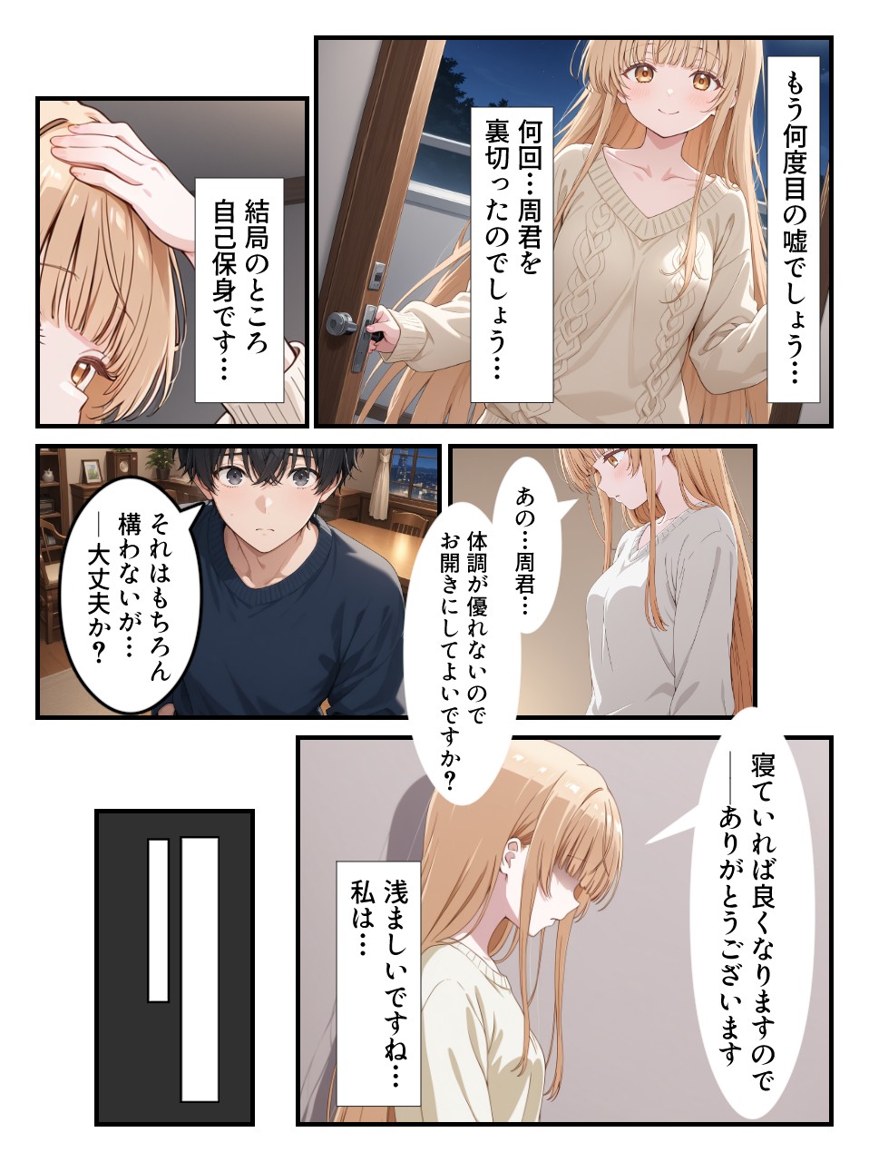 お隣の天〇様が自宅でまわされ寝取られていた件〜壁一枚隔てた向こうで拒めず応えてしまった椎名真〇〜18