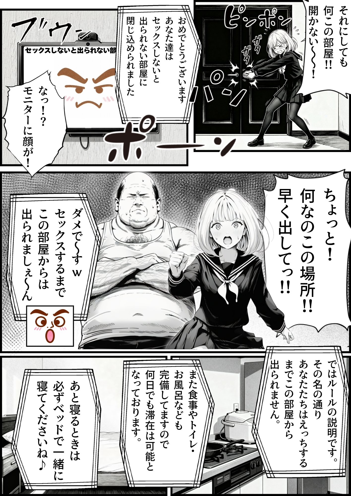 セックスしないと出られない部屋に親友のパパと閉じ込められたんですけど〜！？18