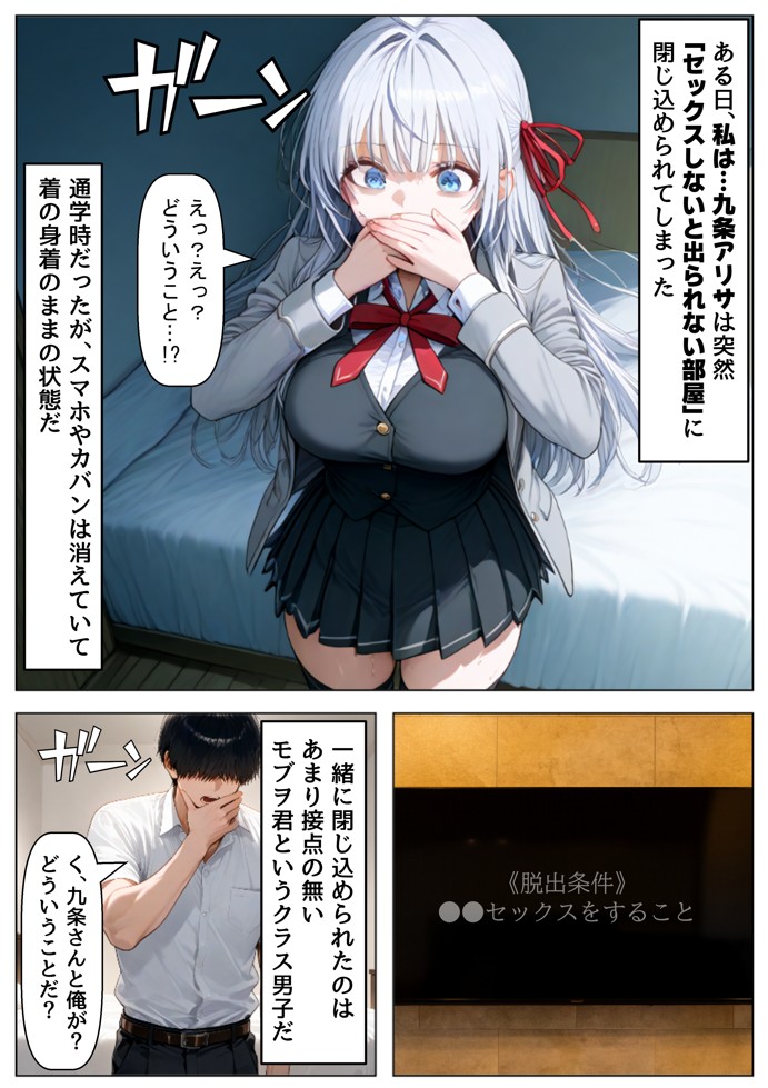 セックスしないと出られない部屋《ロシデ●・アーリャさん》12