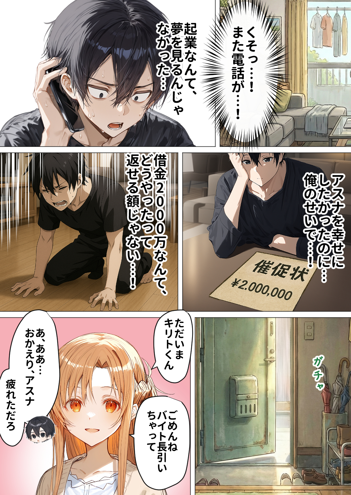 【総集編】SAOアスナ 寝取られ堕ちるヒロイン【1〜5巻】+新規114