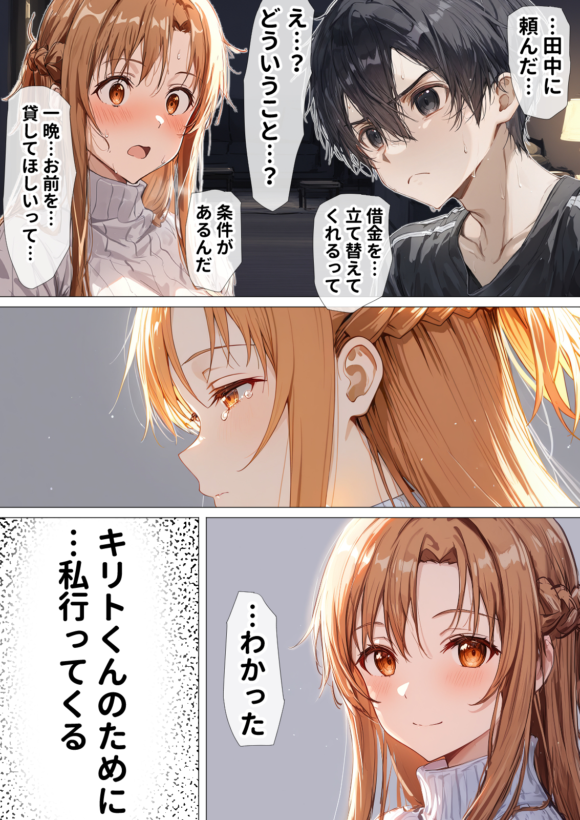 【総集編】SAOアスナ 寝取られ堕ちるヒロイン【1〜5巻】+新規117