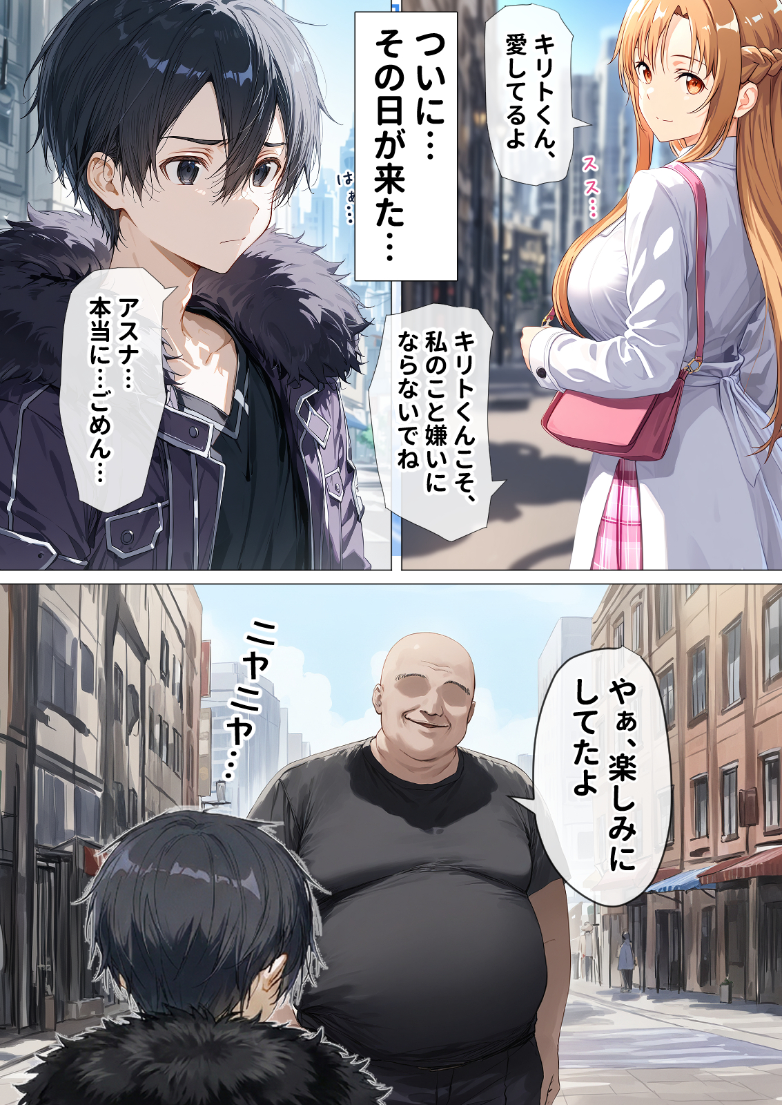 【総集編】SAOアスナ 寝取られ堕ちるヒロイン【1〜5巻】+新規118