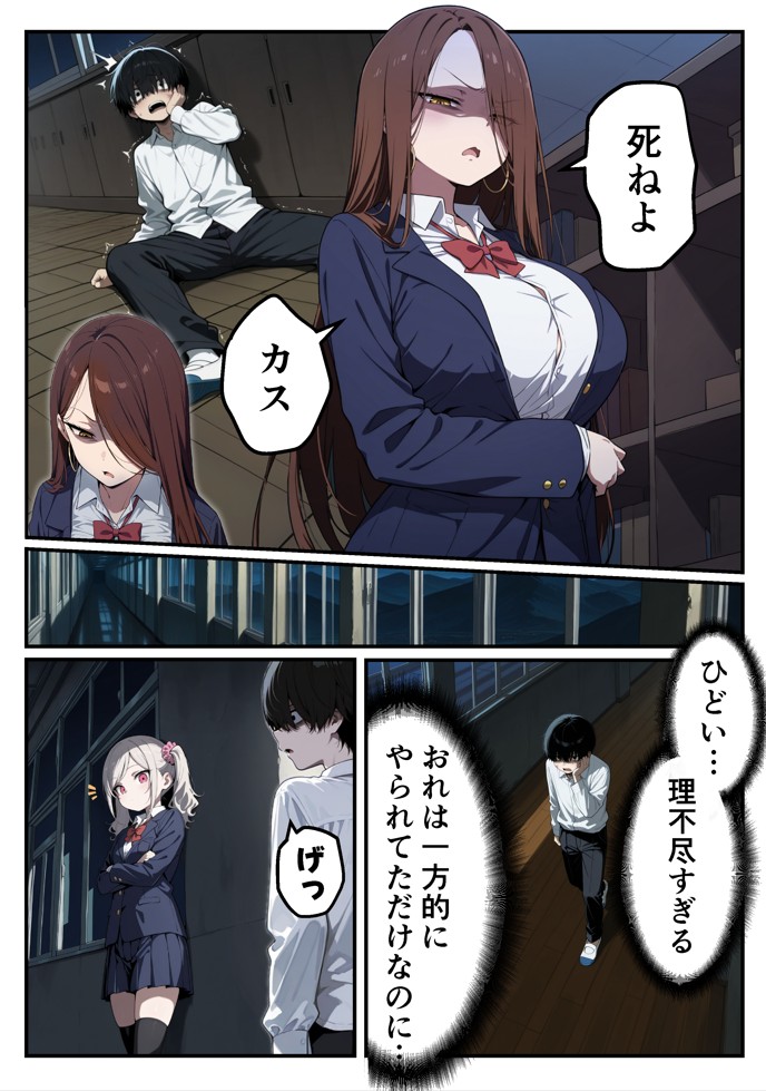 ゾンビに支配された学園で冴えない童貞のオタク君が少女たちの救世主になる話34