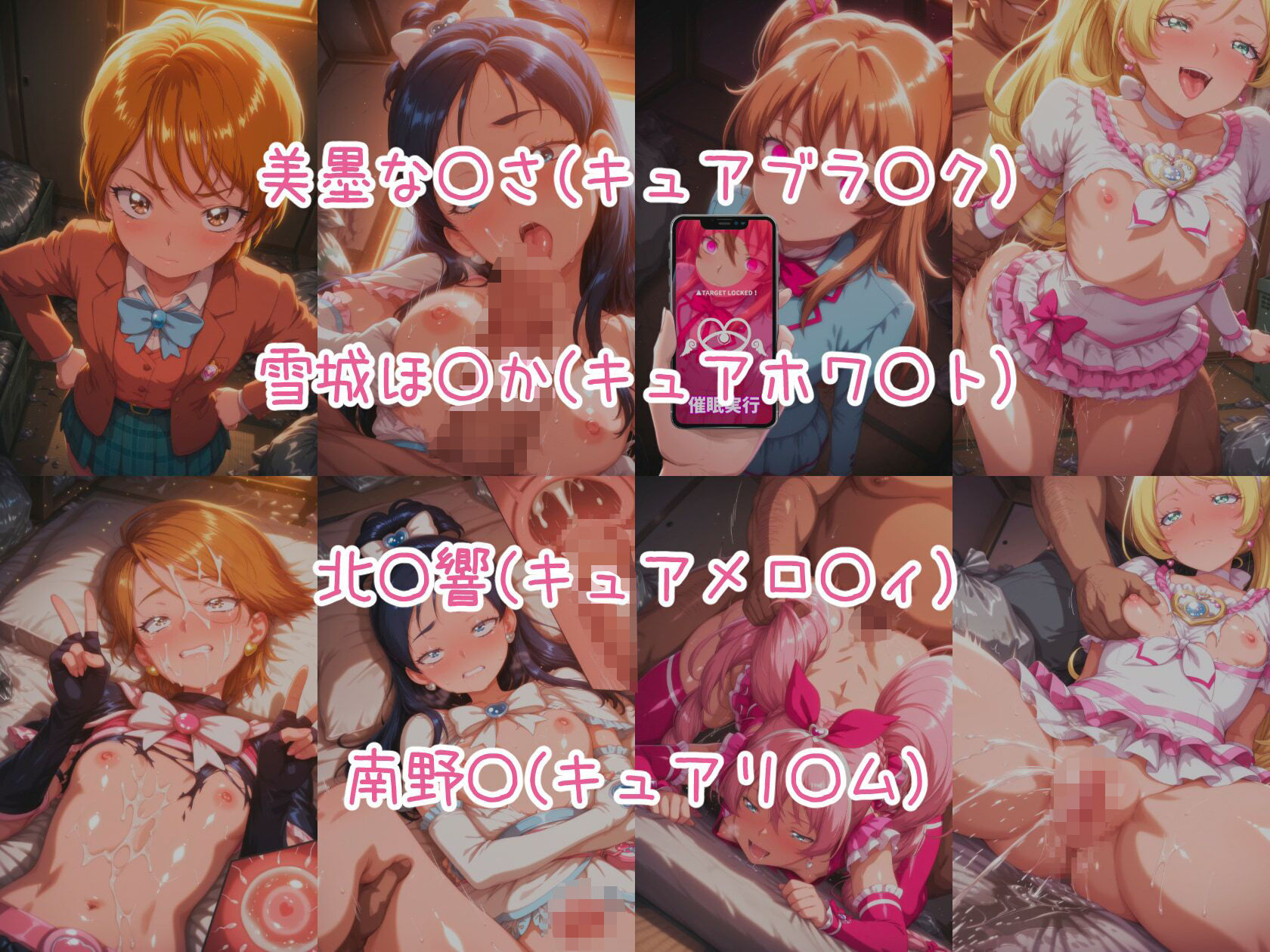 催○スマホで孕ませ洗脳 ―変身ヒロイン限定・プ○キュア編―2