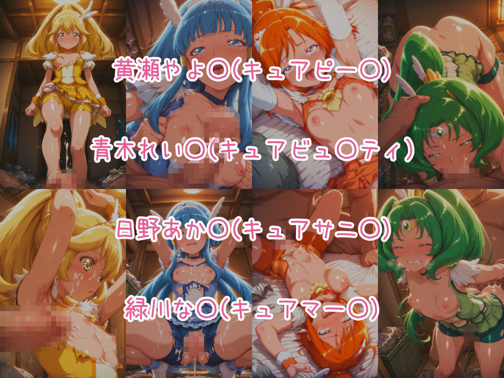 催○スマホで孕ませ洗脳 ―変身ヒロイン限定・プ○キュア編―3