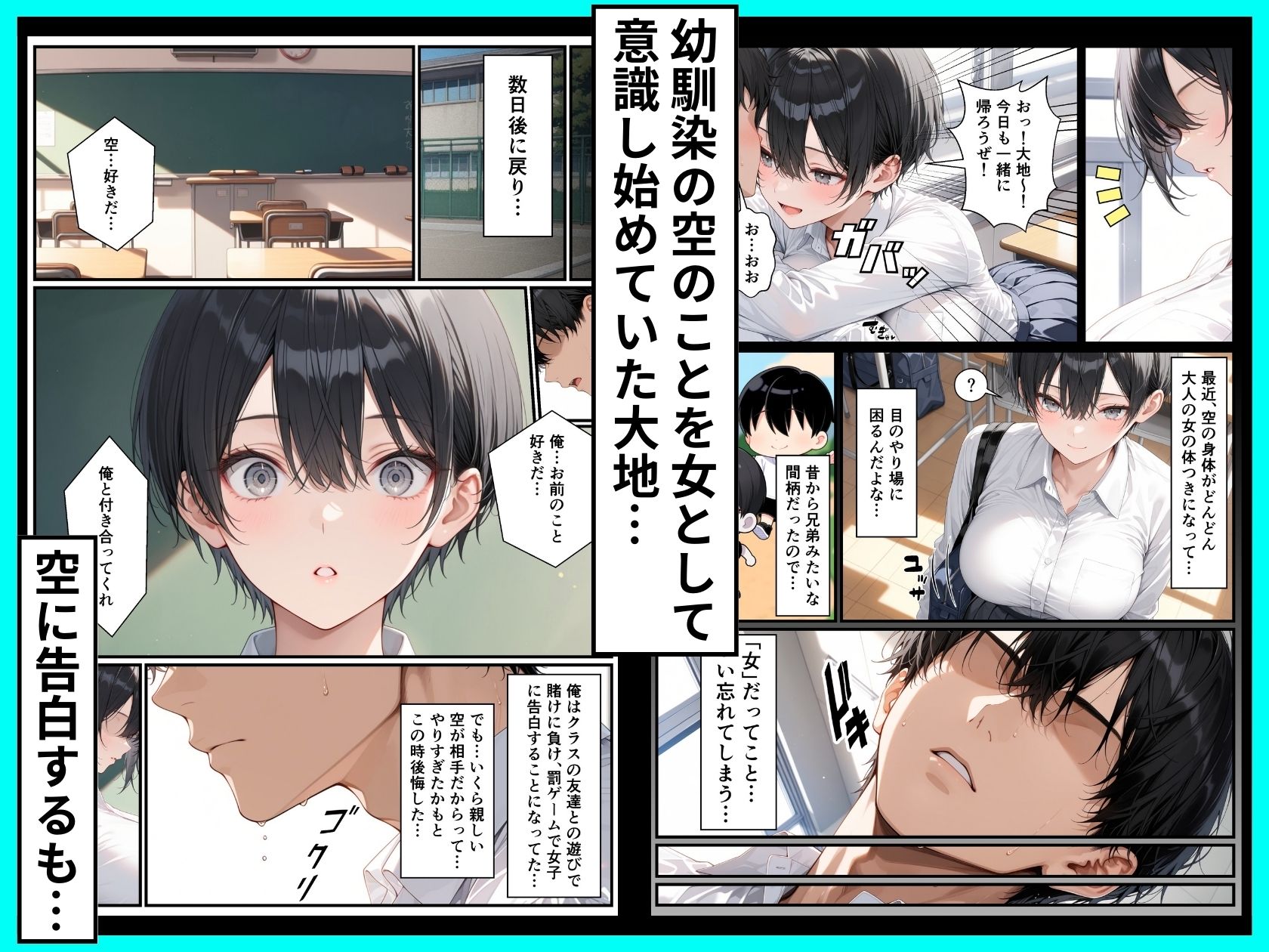 一週間後に学園の王子様な巨乳幼馴染とイチャらぶセックスする話3