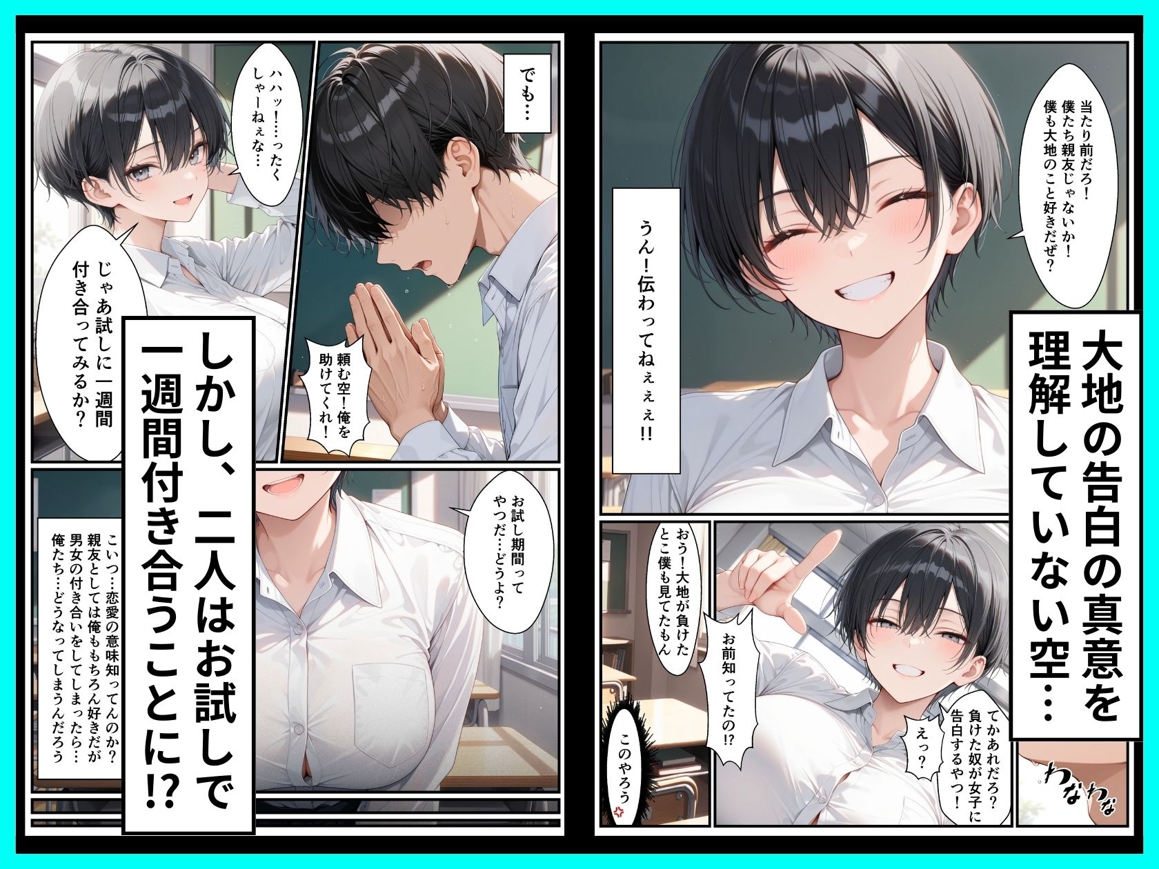 一週間後に学園の王子様な巨乳幼馴染とイチャらぶセックスする話4