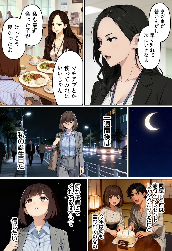 【実話】都合のいい女だったOL（23）がモラハラ彼氏から卒業して、マチアプで本命男を掴むまでwww17