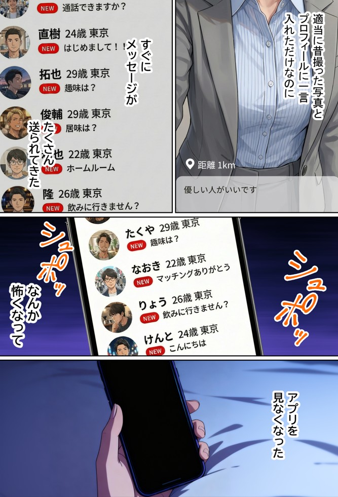 【実話】都合のいい女だったOL（23）がモラハラ彼氏から卒業して、マチアプで本命男を掴むまでwww33