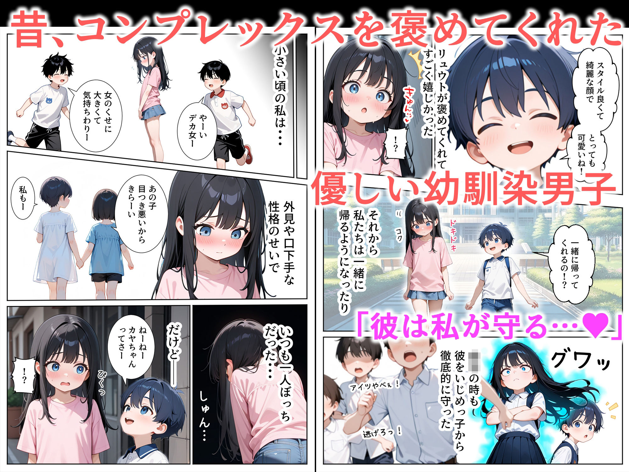 口下手なJ◯彼女の発情セックス3