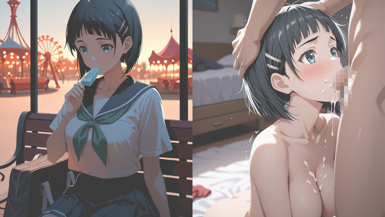 【ミダレ。Ep16】抗えない快楽に沈めたい 遊園密恋:桐ケ谷〇葉編 快楽堕ち序章437枚CG集4