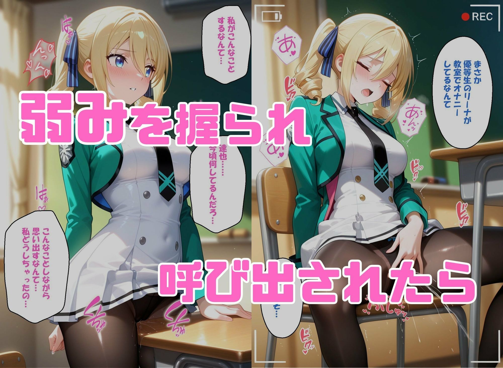 寝取られ女子 弱みをネタに支配された アンジェ〇ーナ=クドウ=シールズ2